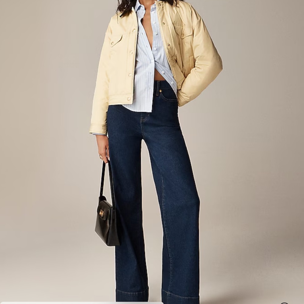 J Crew Wide Leg Trouser